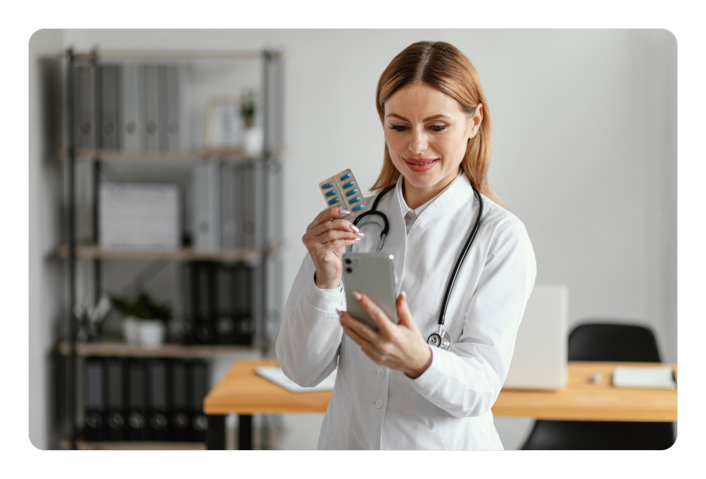 doctor use Mobile Transcriber in your pocket image